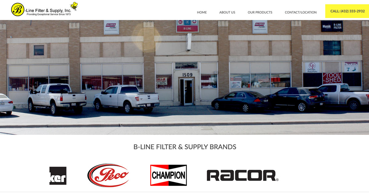 BLine Filter and Supply Exceptional Service in Odessa, TX Since 1973